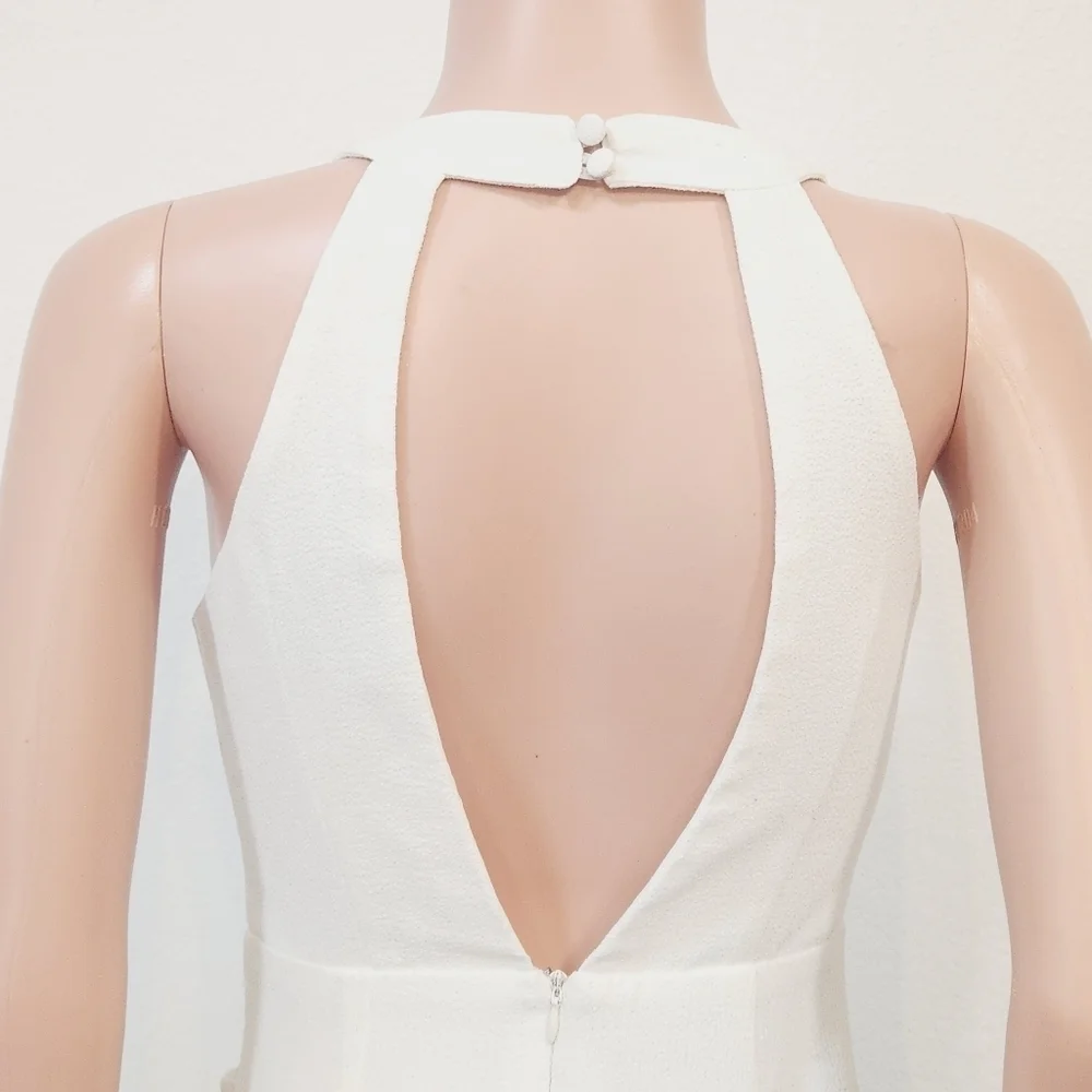 TOBI Sweet Criminal Bodycon Dress White Size Medium_9